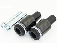 Vista 2 de OES Accessories Deslizadores de marco de carbono de marca compatibles con Yamaha FZ-07 FZ07 MT07 2014-2025 (amarillo)