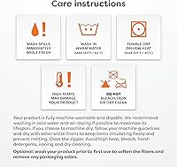 Vista 7 de Juego de 2 protectores de almohada Sleep Defense System con cierre, hipoalergénicos, impermeables, a prueba de chinches y antiácaros , Poliéster &