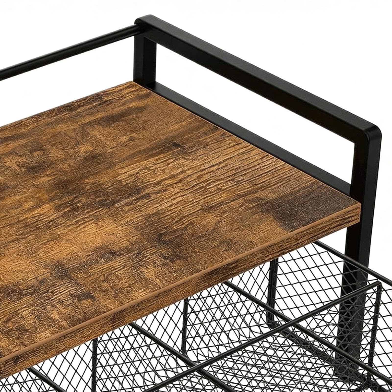 Teebeutel-Organizer – Tee-Organizer aus Holz und Aufbewahrungskiste | Präsentationsbehälter für Teestation | dekorativer Ständer aus Holz zur Aufbewahrung von