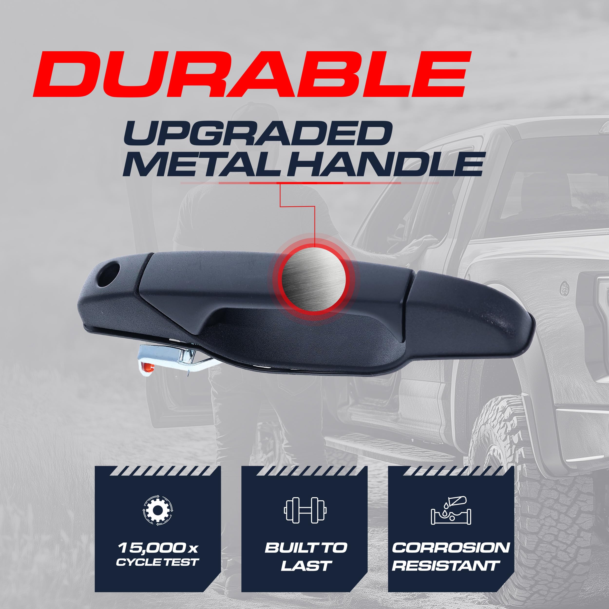 Manijas De Puerta Exteriores, Compatibles Con Chevy Silverado Suburban Tahoe Avalanche 1999 2007 Gmc Sierra Yukon Cadillac Escalade Palanca