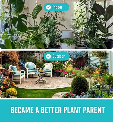 Miniatura 8 de GROWIT - Monitor de agua de suelo para plantas, medidor de humedad del suelo, hidrómetro para plantas, medidor de humedad de plantas de interior,