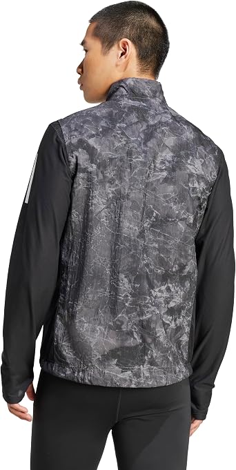 adidas Men's Own the Run Spray Dye Vest