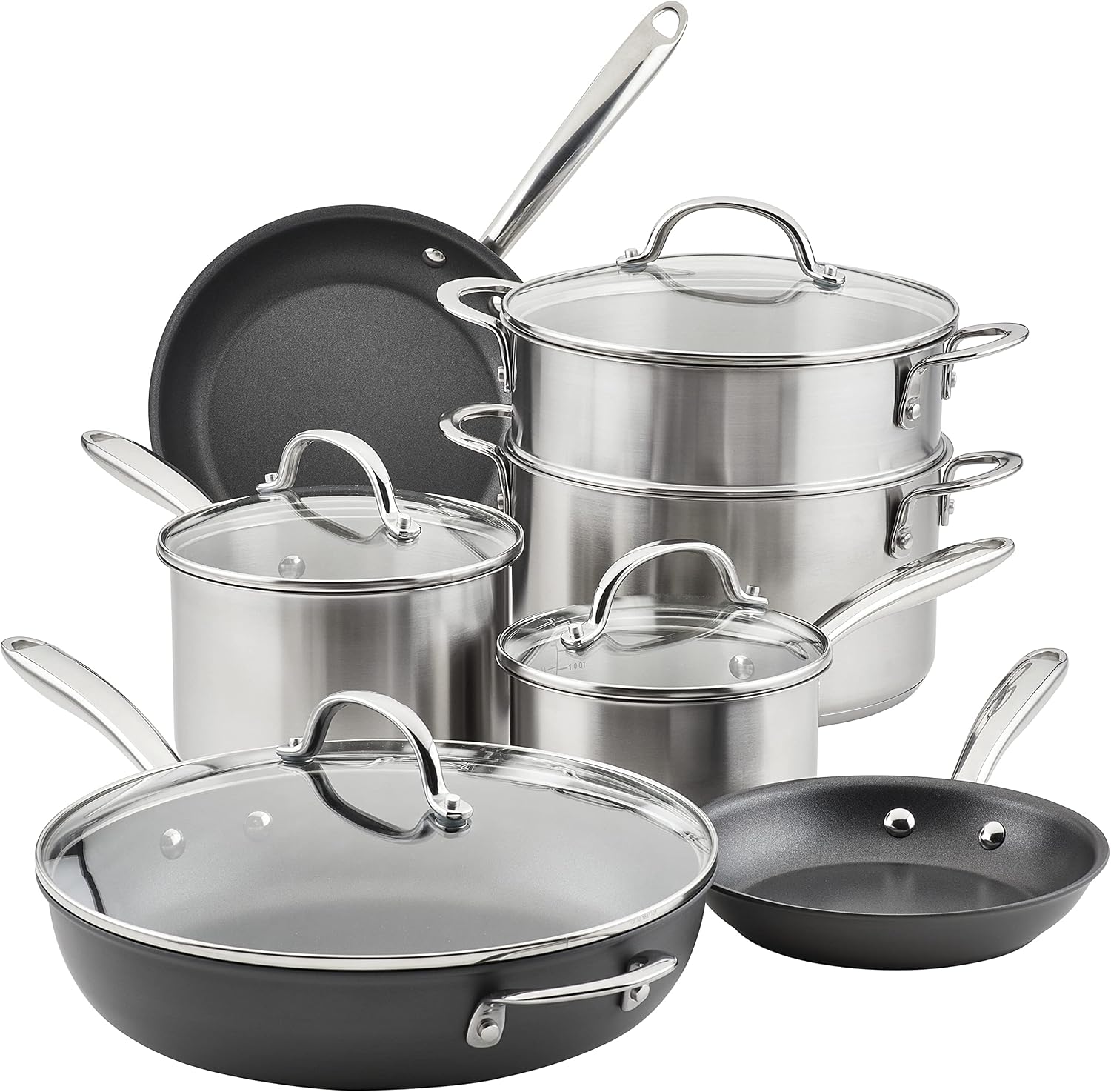 Rachael Ray 70033 Professional Cookware Pots and Pans Set