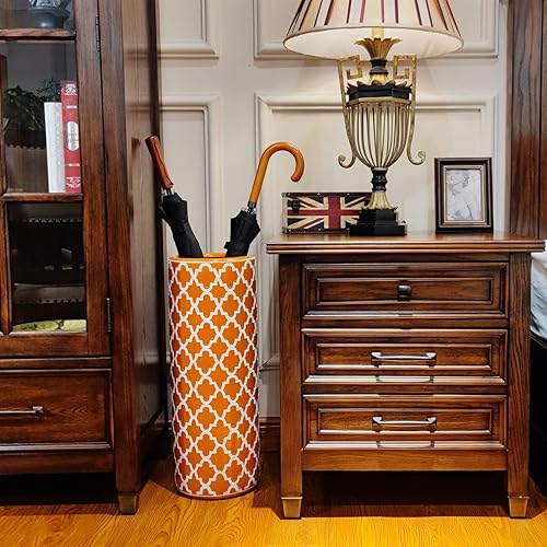 Miniatura 8 de Paragüero de porcelana de cerámica para paraguas, estilo moderno, jarrón para almacenar bastones, bastones para caminar, decoración de interiores,