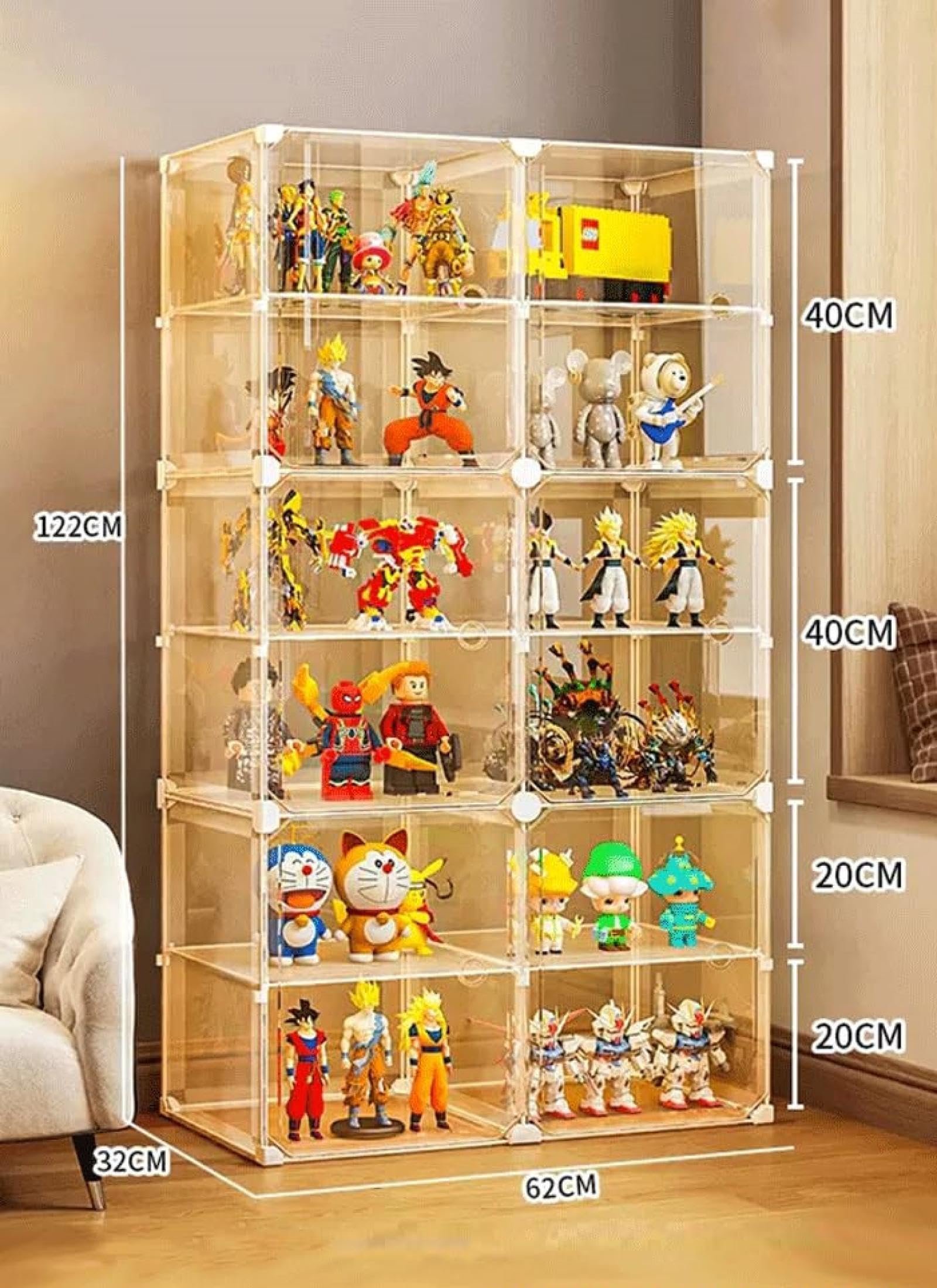 Amazon｜フィギュアケース コレクションケース 大型 ディスプレイ