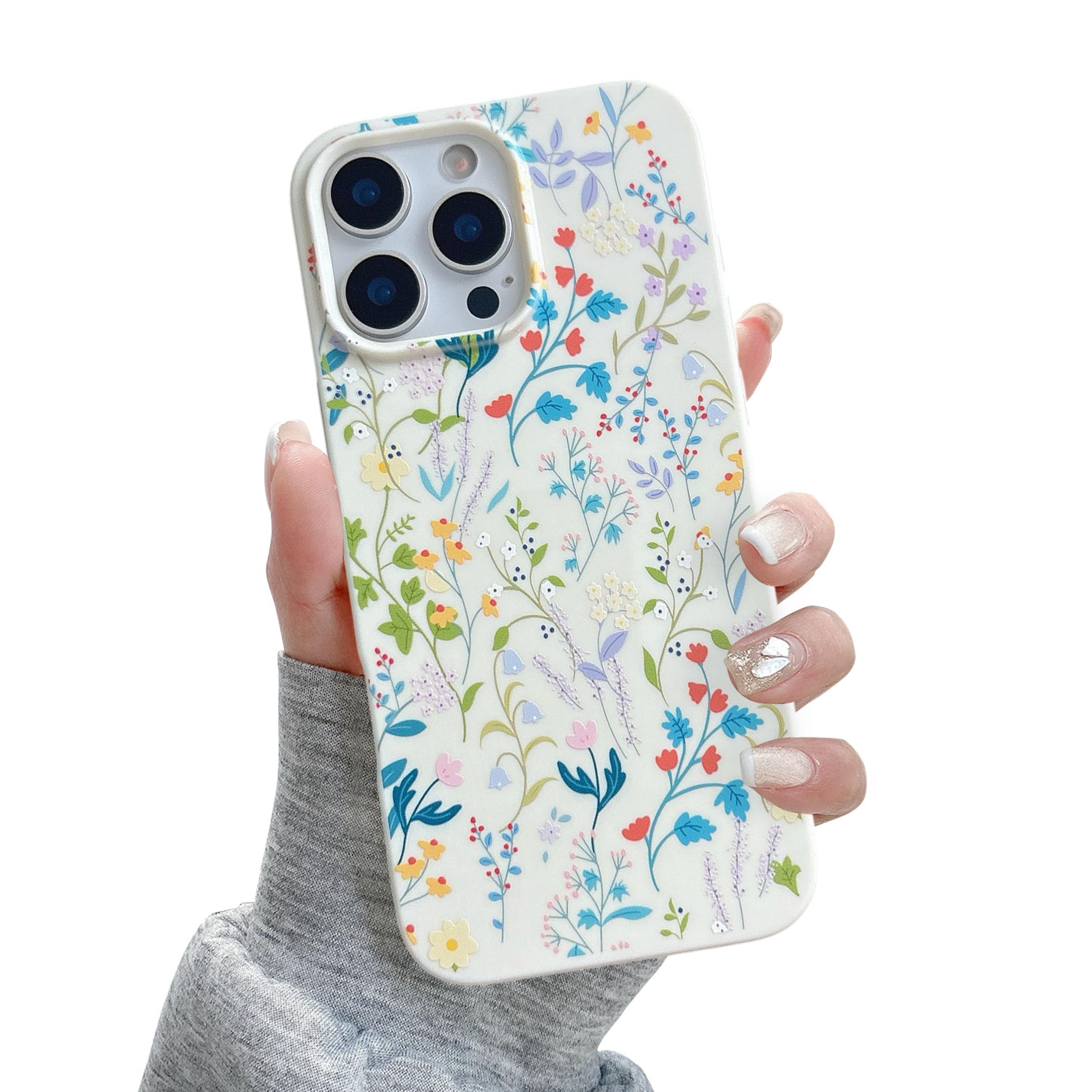 Etui iPhone 16 Pro fleuri et mignon pour sublimer votre style - 7