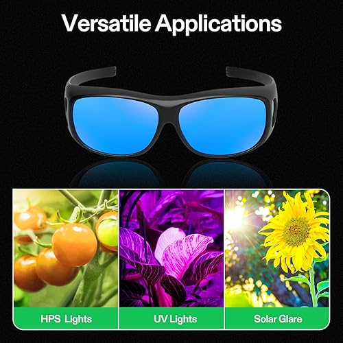 Vista 20 de Vivosun - Anteojos para cuartos de cultivos, Verde