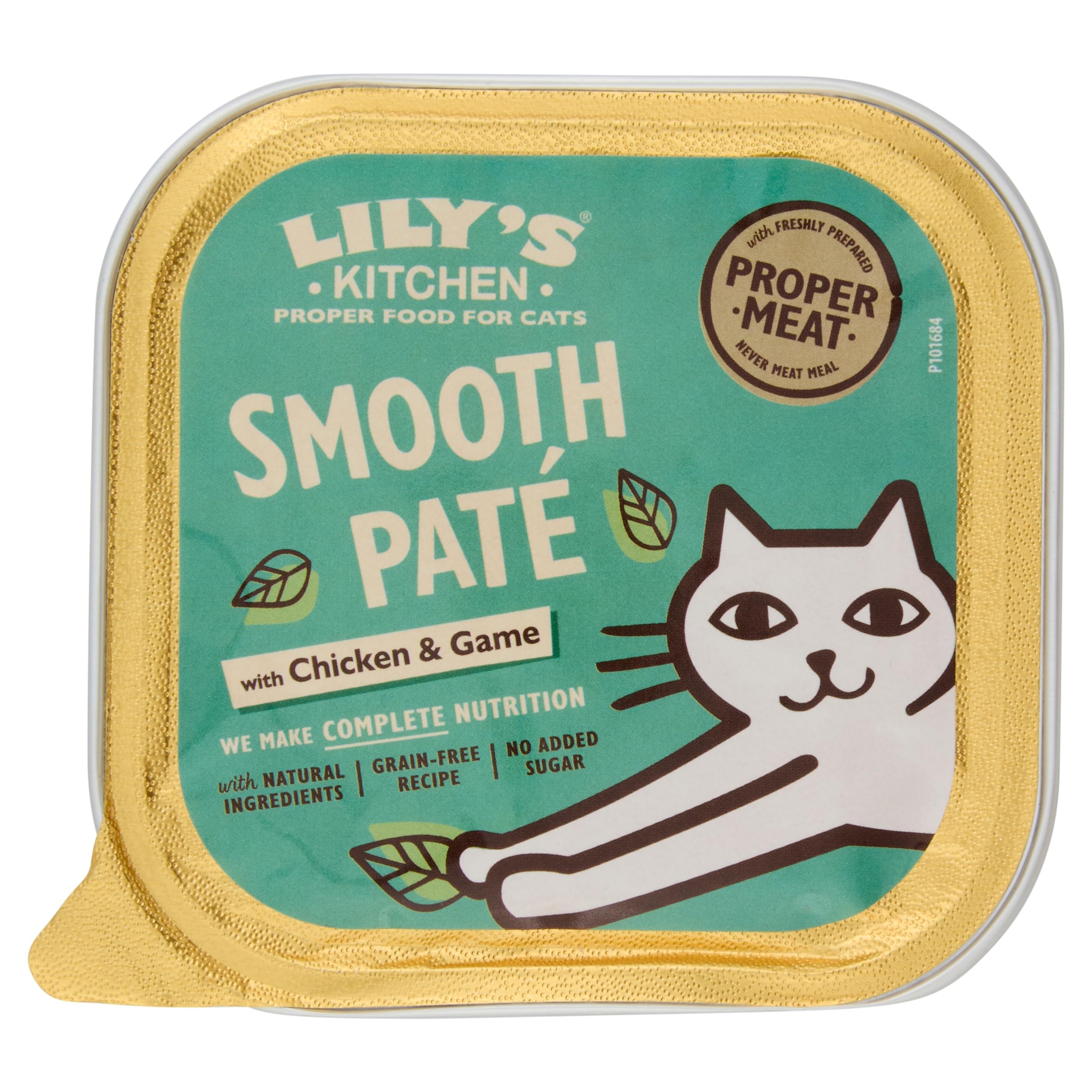 Lily's Kitchen Cat Food repas humide complet pour chat actif 85g