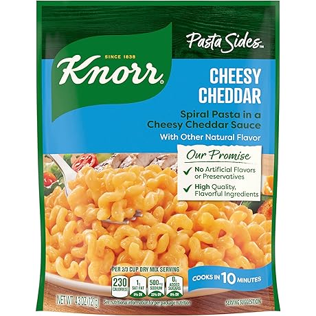 Knorr Pasta Sides Cheesy Cheddar Rotini