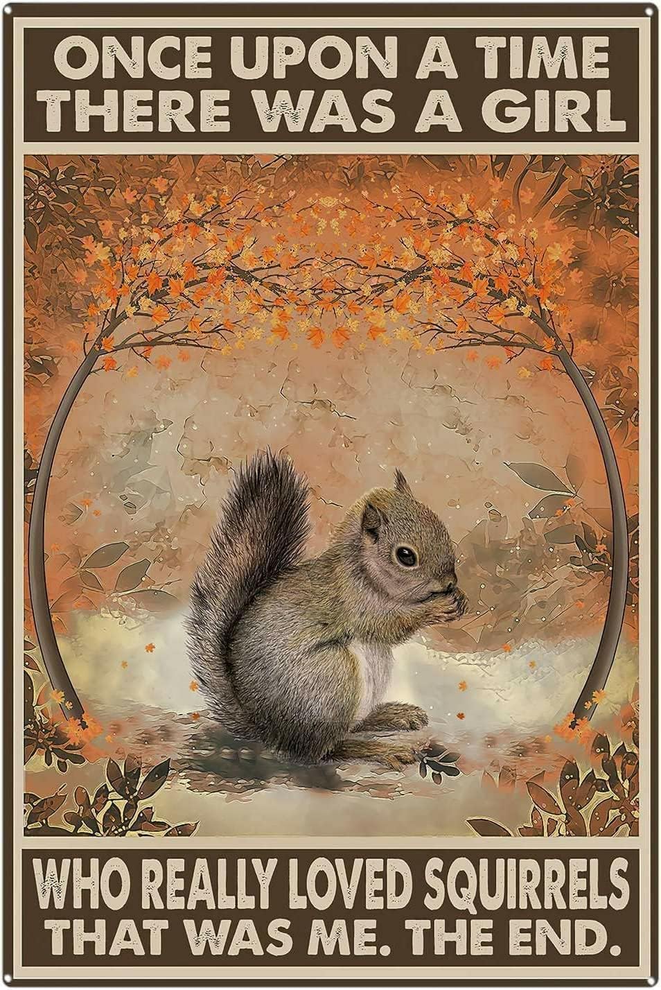 Once Upon A Time There was A Girl Who Really Loved Squirrel -300 Piece Wooden Puzzles-Adult Puzzle Props-Educational Gifts-Toys for Teens and Kids-Unique Shaped Puzzles.