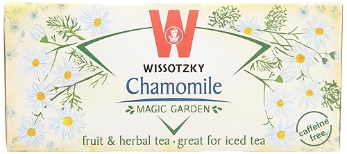 Wissotzky Té de hierbas (manzanilla, paquete de 6)
