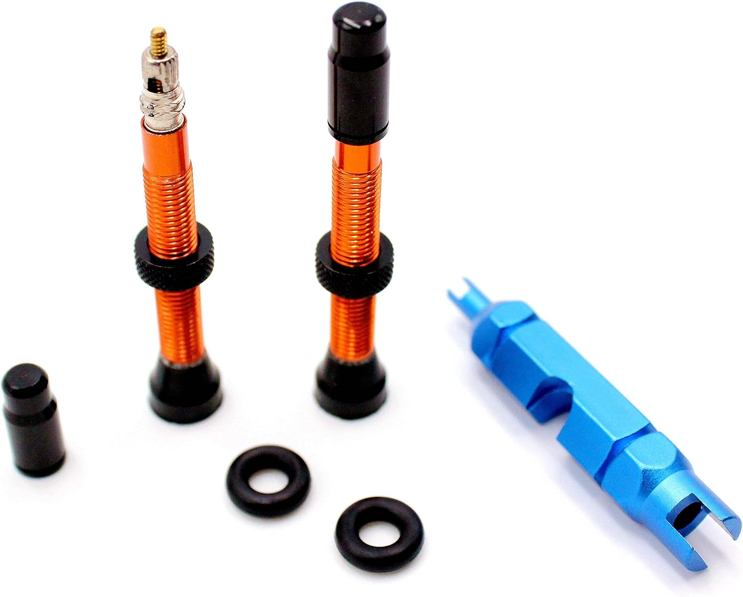 Tubeless Presta Valve Stem Kit 44mm / 60mm Bike Tubeless