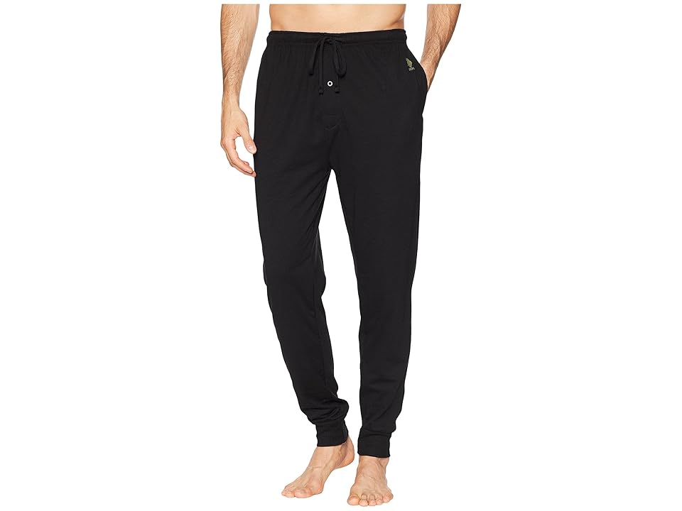 

U.S. POLO ASSN. Core Knit Jogger Pants (Black) Men's Casual Pants
