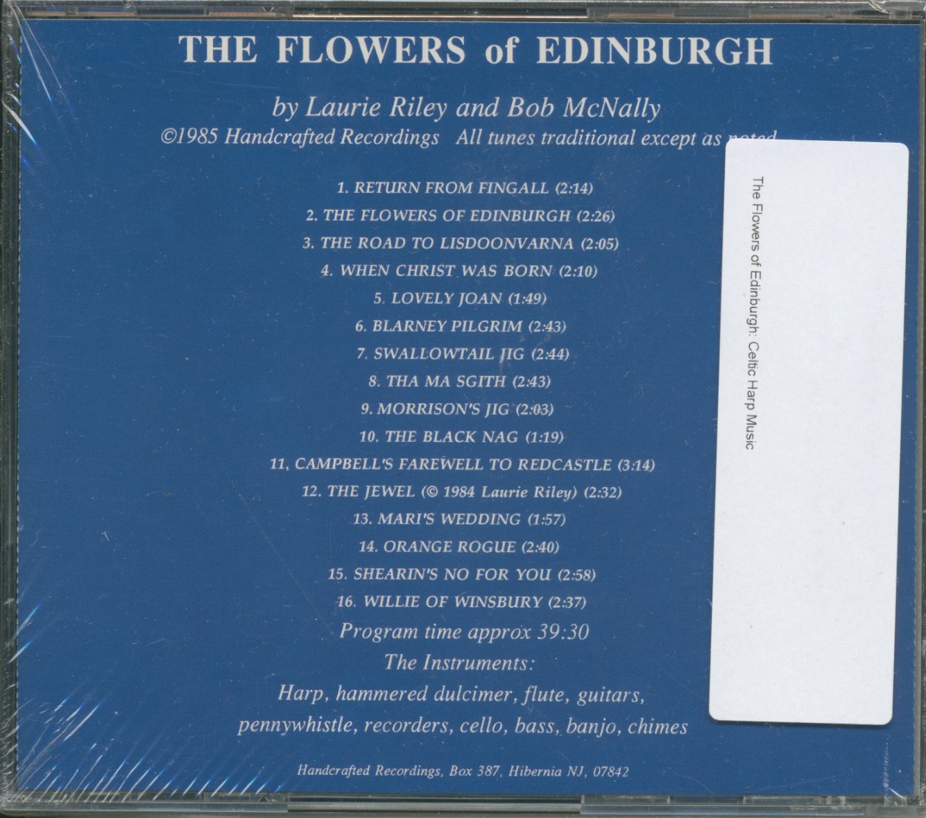 The Flowers of Edinburgh: Celtic Harp Music