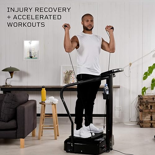 Miniatura 3 de LifePro - Máquina-plataforma vibratoria Rhythm  Plataforma de vibración profesional para todo el cuerpo - Plataforma de vibración para entrenamiento