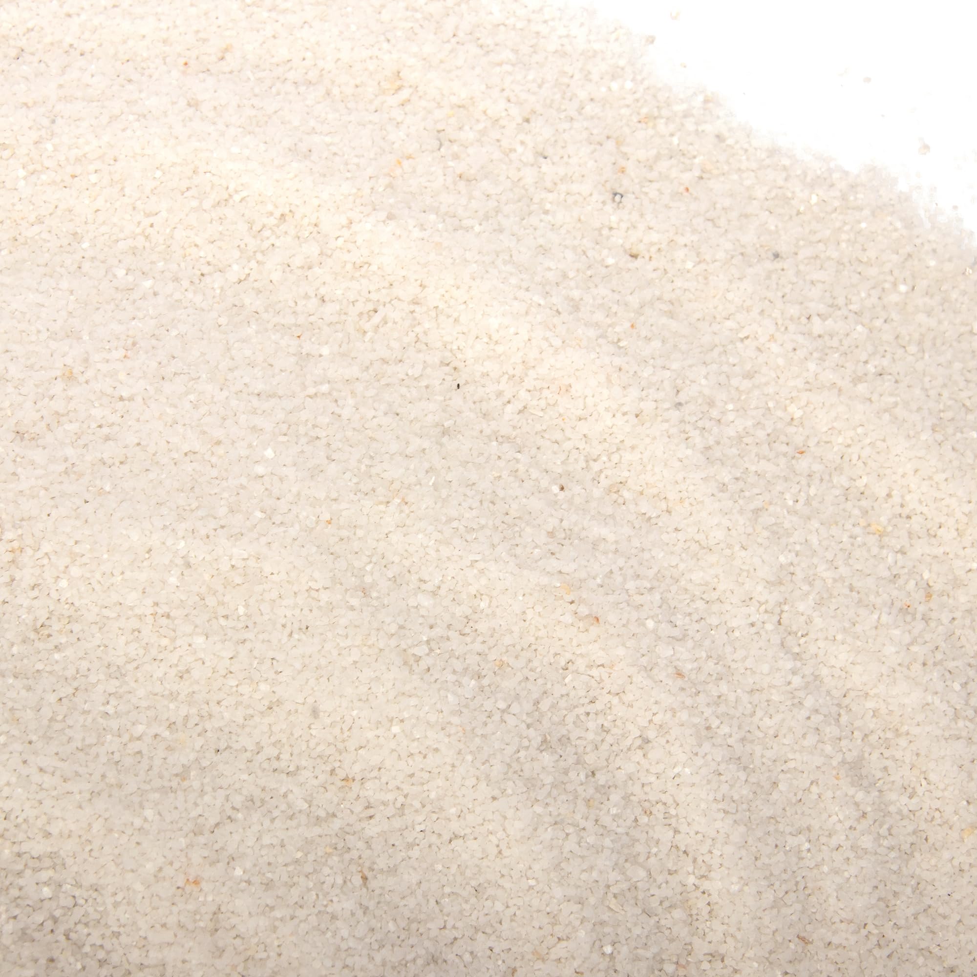 Aquarium White Sand - Natural Decorative Coarse Silica Sand