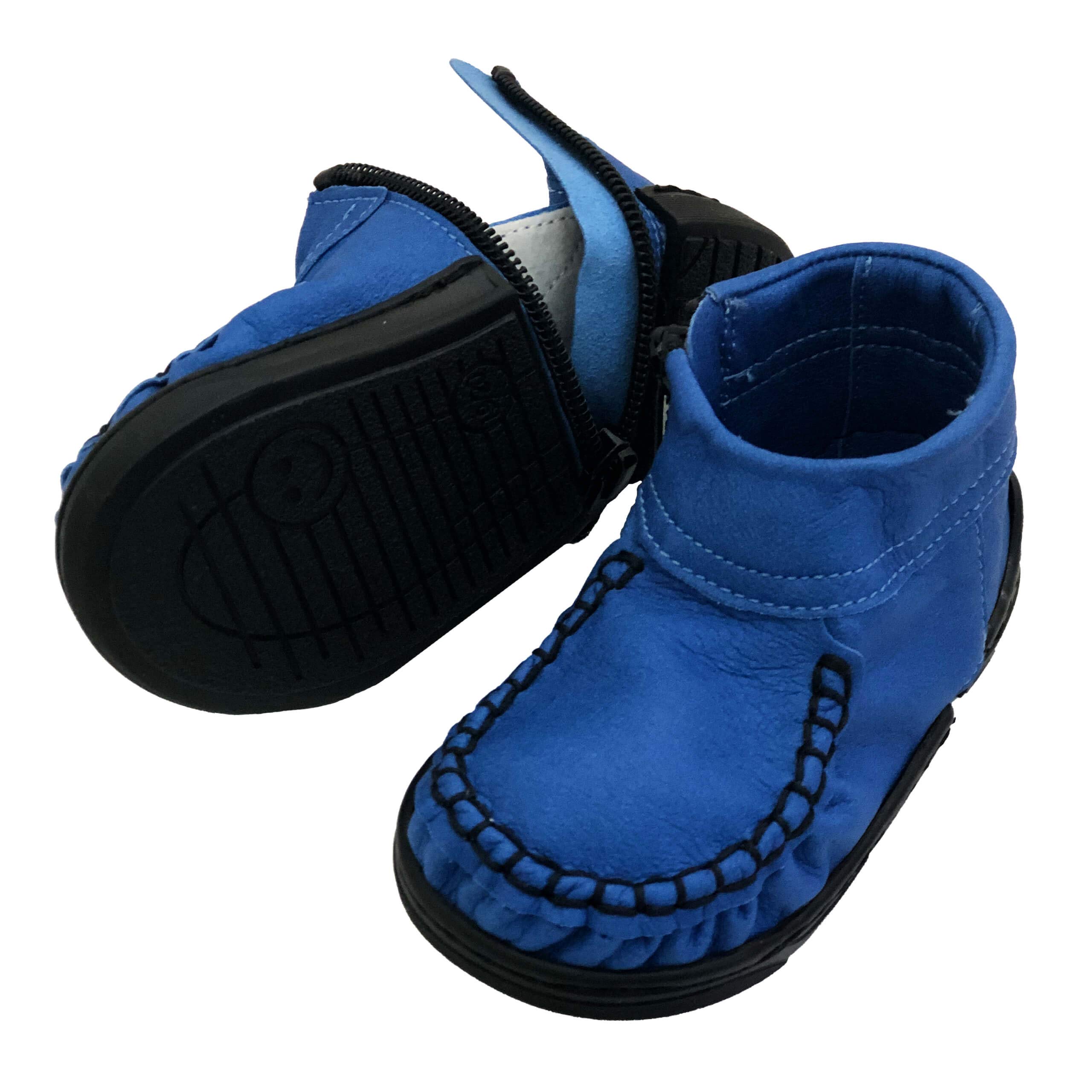 mokki Zapatos clásicos para bebé, zapatos para aprender a andar, zapatos para gatear, zapatos de belén, con cremallera innovadora