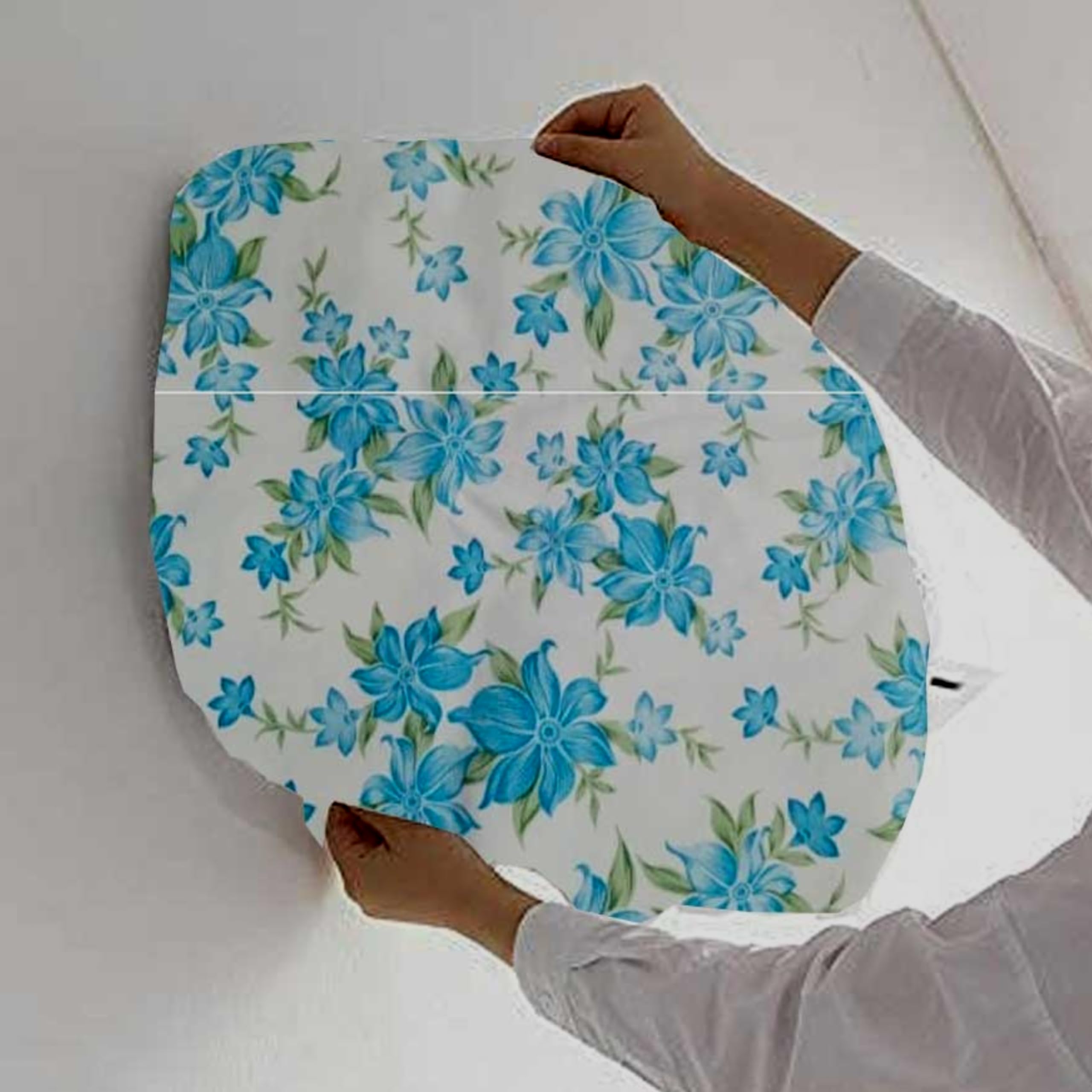 Fancy And Decorative Split Indor Ac Cover 1.5 Ton For All Brands universal size (firozi) 3