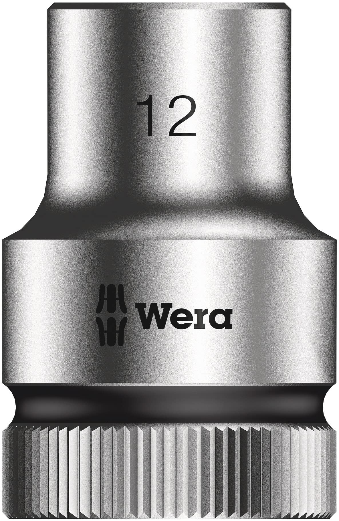 Wera 05005460001 Juego de llaves de vaso Zyklop en tira magnética de vasos C 4, arrastre de 1/2", 9 piezas, Negro
