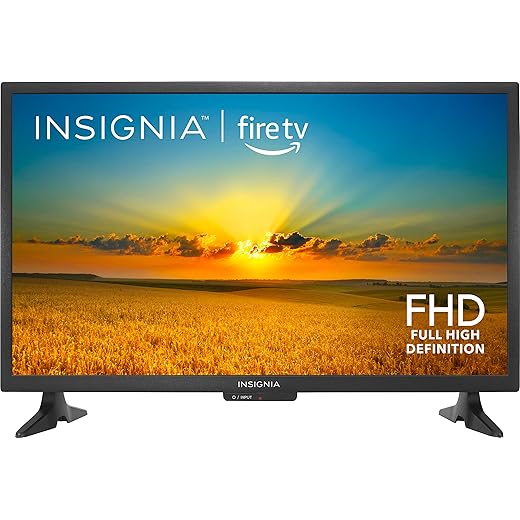 INSIGNIA 24-inch Class F20 Series Smart Full HD 1080p Fire TV with Alexa Voice Remote (NS-24F202NA23, 2022 Model)