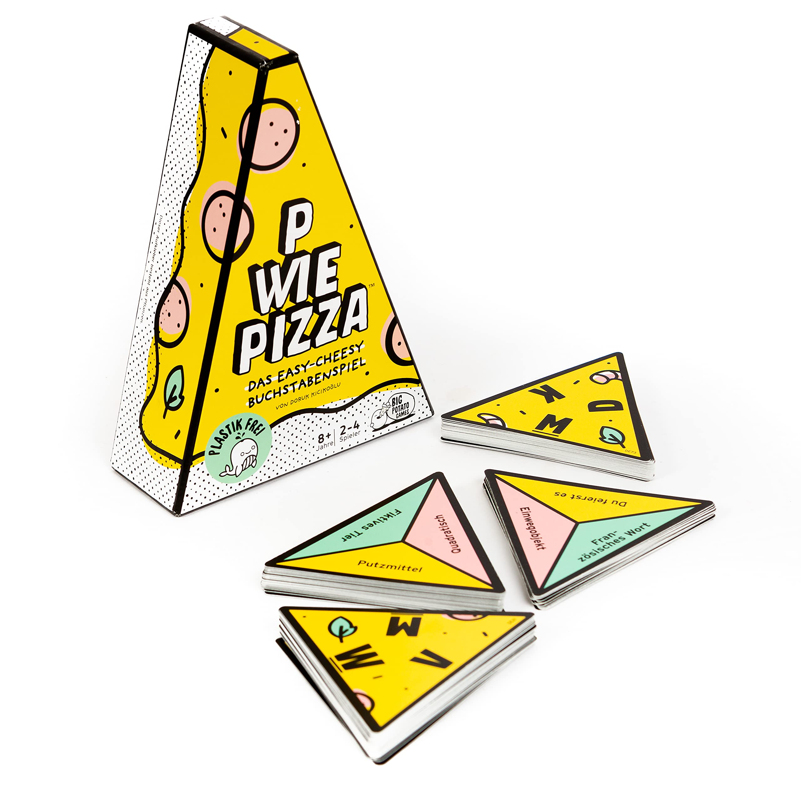 Big Potato P wie Pizza: Familien Wortspiel | Großartiges Kartenspiel für Erwachsene und Kinder | Plastikfrei und nachhaltig…