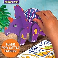 Vista 6 de Made By Me Pinta tus propios dinosaurios 3D y amigos