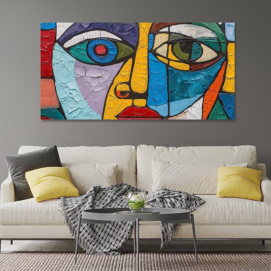 Amazon.com: HNKDKJ Pablo Picasso Art Paintings Colorful
