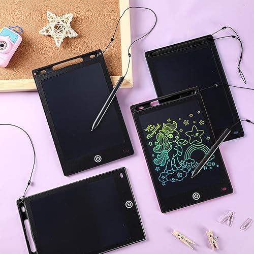 Miniatura 7 de Tableta de escritura LCD, tablero de garabatos, juguete electrónico, tablero de escritura LCD de 8.5 pulgadas, tableta electrónica, almohadilla de