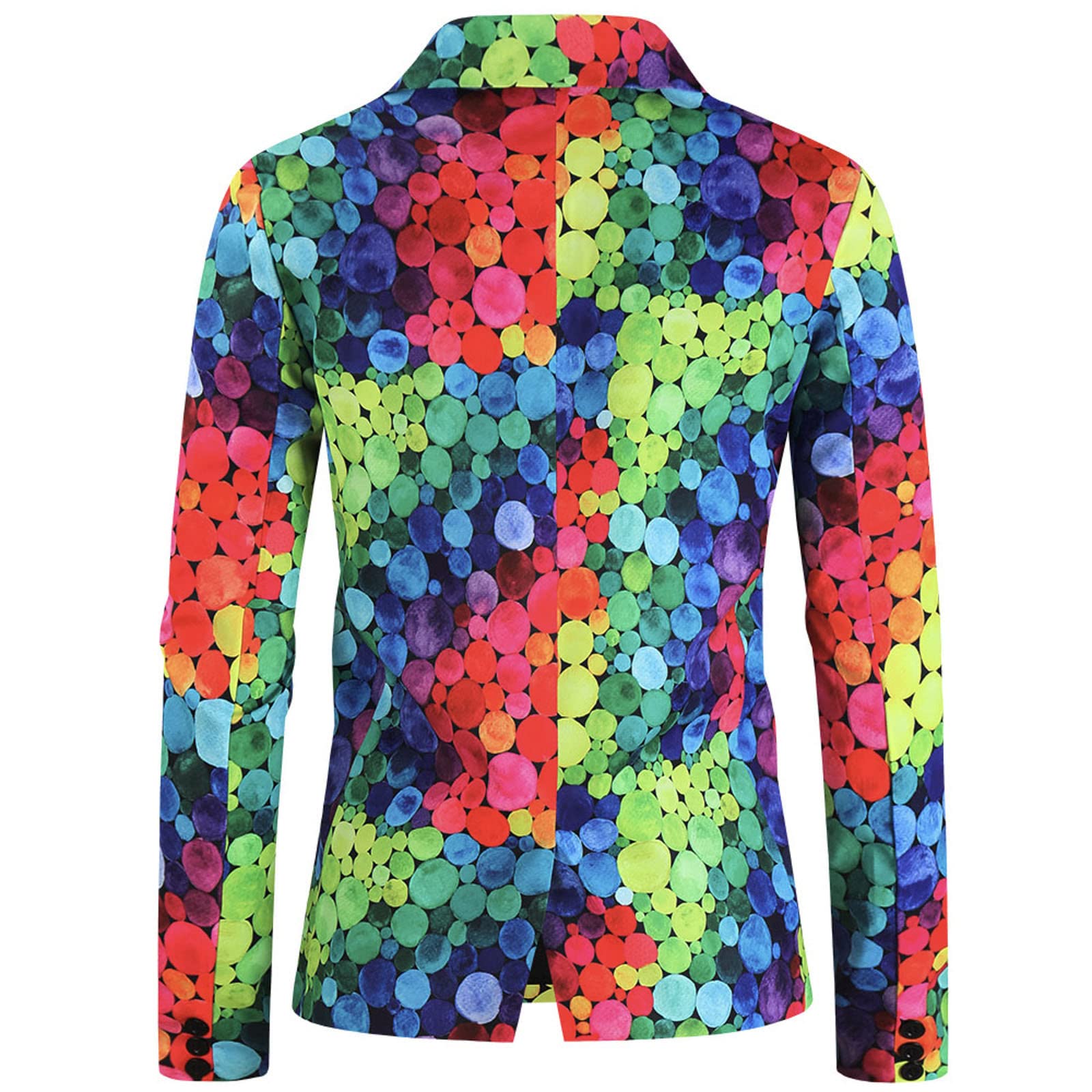 Blazer para hombre, ajuste delgado, patrón floral, ajuste regular, elegante, floral, esmoquin, chaqueta de cena, adecuada para todas las estaciones, chaquetas de esmoquin de boda