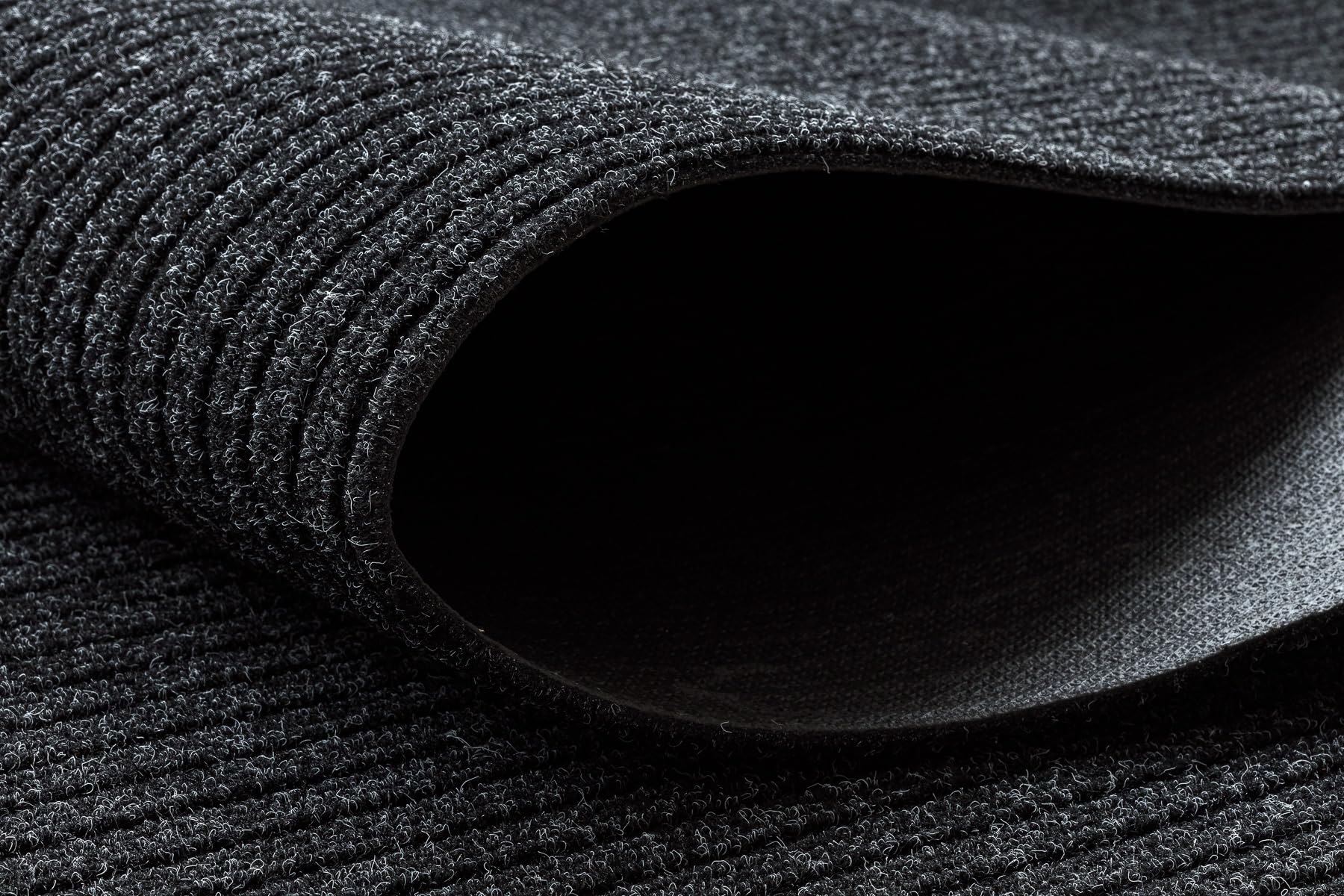 rugsx Zerbino CEYLON antiscivolo interno esterno Antracite 0923 200x110 cm