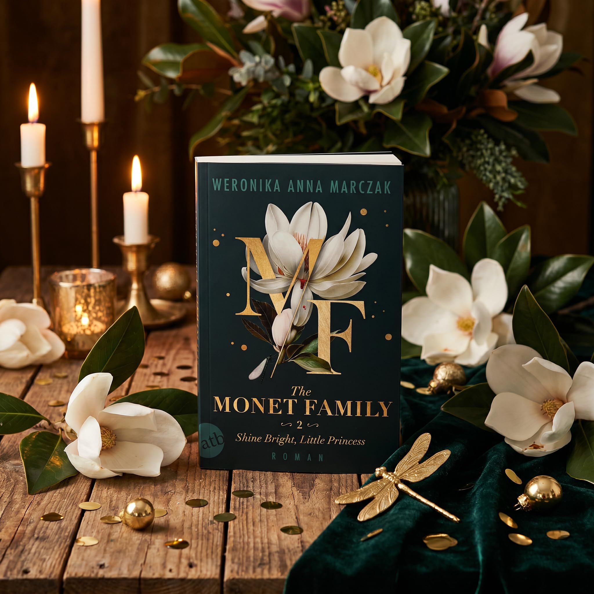 Weronika Anna Marczak - Bücherset - The Monet Family Family of Secrets Band 1 - 7 - Jugendliteratur Bestseller über Waisenmädchen, Verrat, Intrigen und Geheimnisse - mit einem exklusiven Lesezeichen