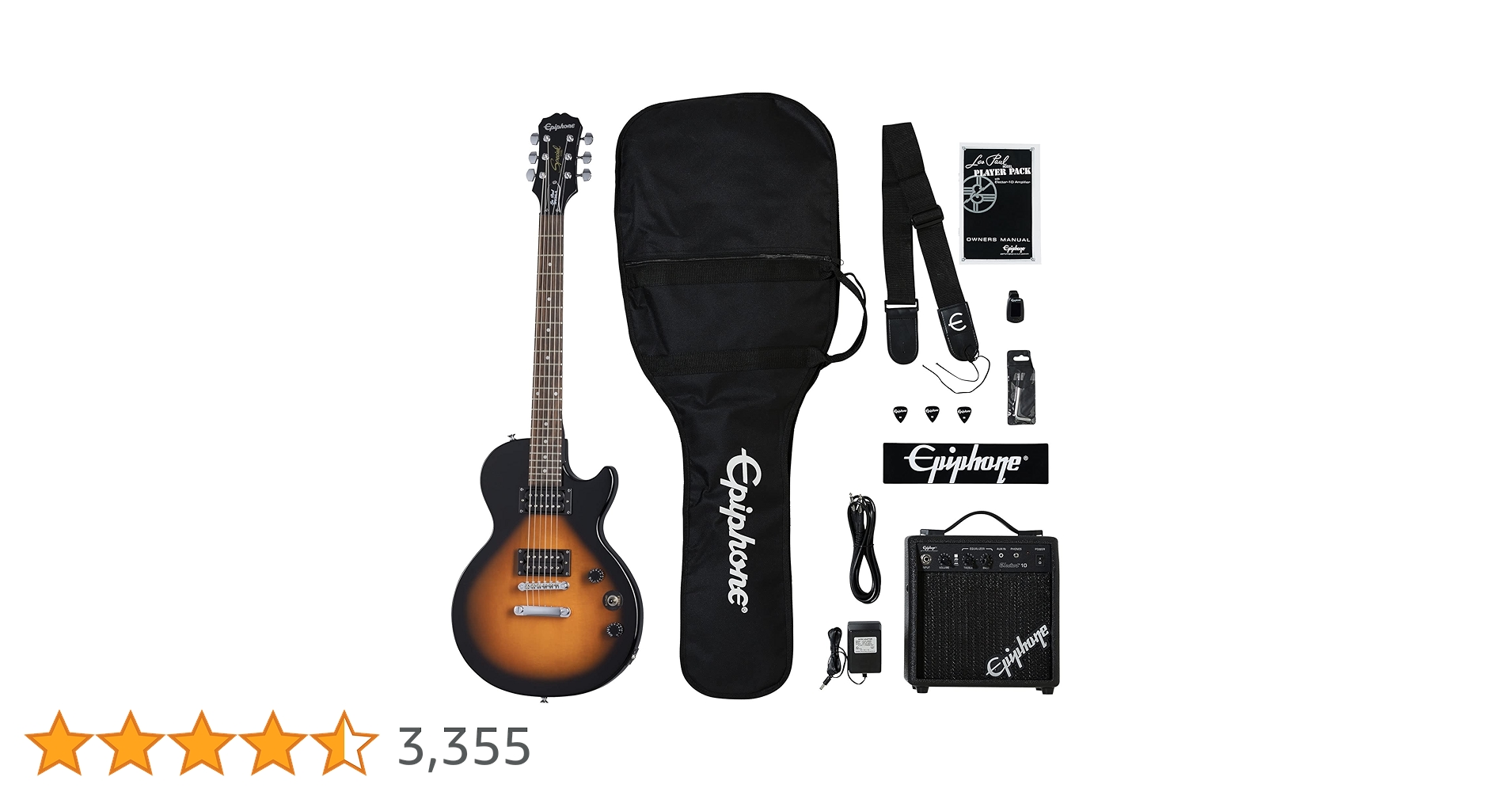 ギター Les Paul Epiphone Electric Guitar Epiphone Guitar Pack Series Electric Guitar Player Pack