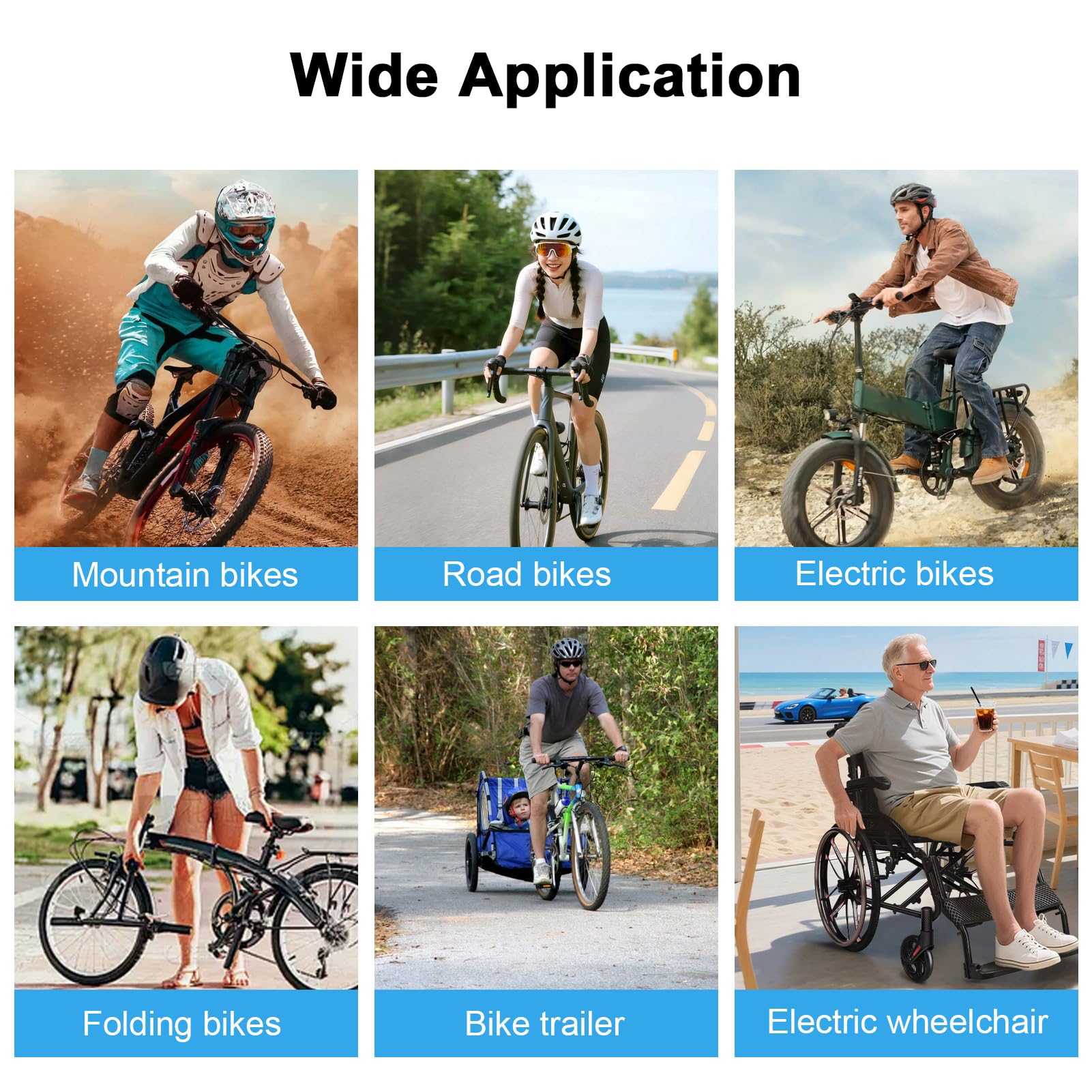 Aramox Lenker Fahrradspiegel mit 1080P Rückfahrkamera, 5-Zoll-Monitor, Nachtsicht, 110° Weitwinkel, IP68 Wasserdicht, Schwarz