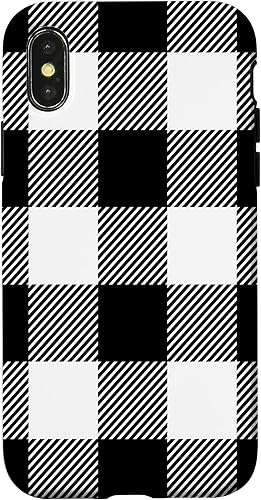 Miniatura 7 de Funda para iPhone 11 Pro Max Buffalo a cuadros negro y blanco