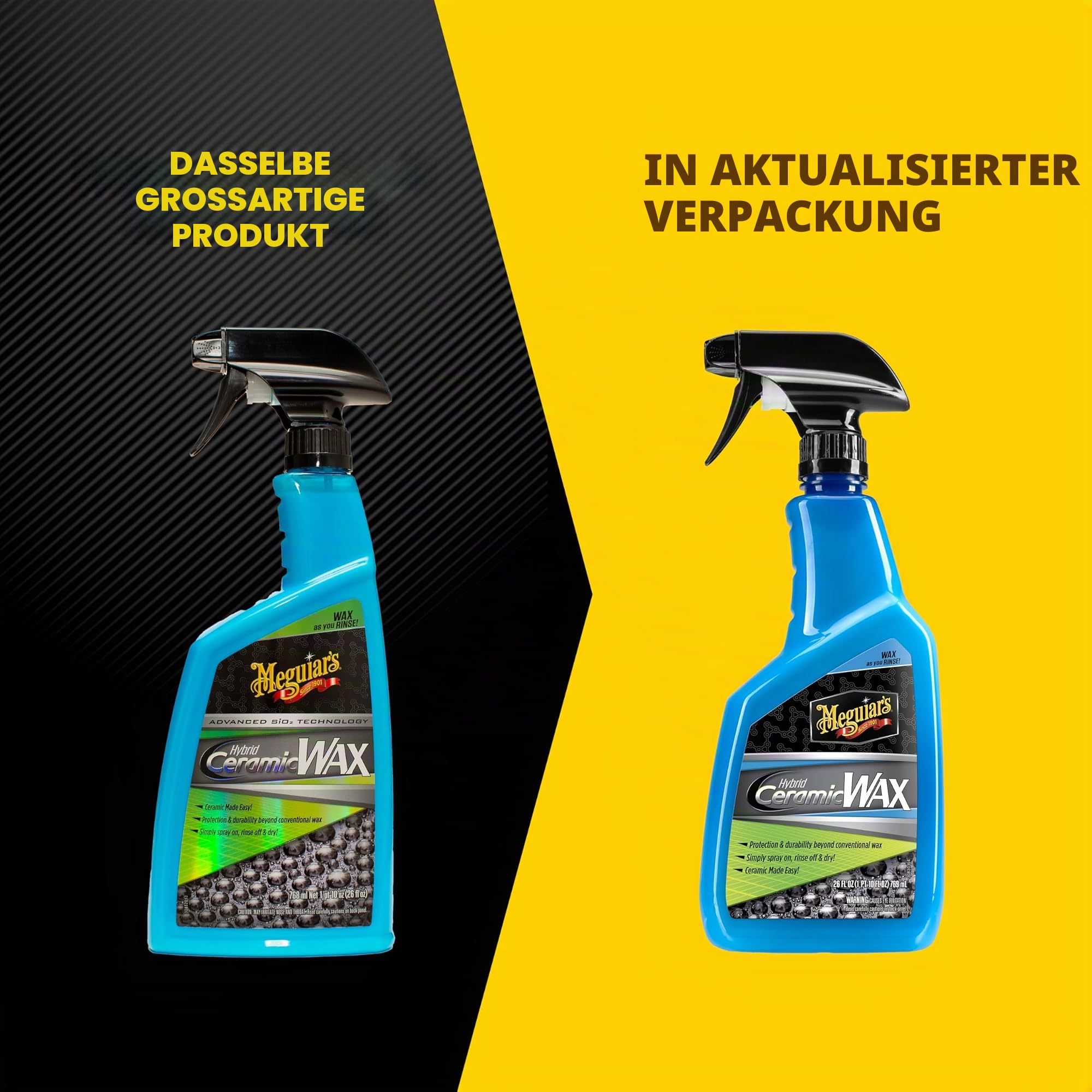 Meguiar's G190526 Hybridwachs, Keramik, 26 oz (768 ml), 1 Stück