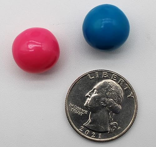 Miniatura 4 de GumBalls Pequeño Surtido 2.5 libras 608 piezas, Mini Goma de mascar arcoíris para tarros de caramelo y eventos