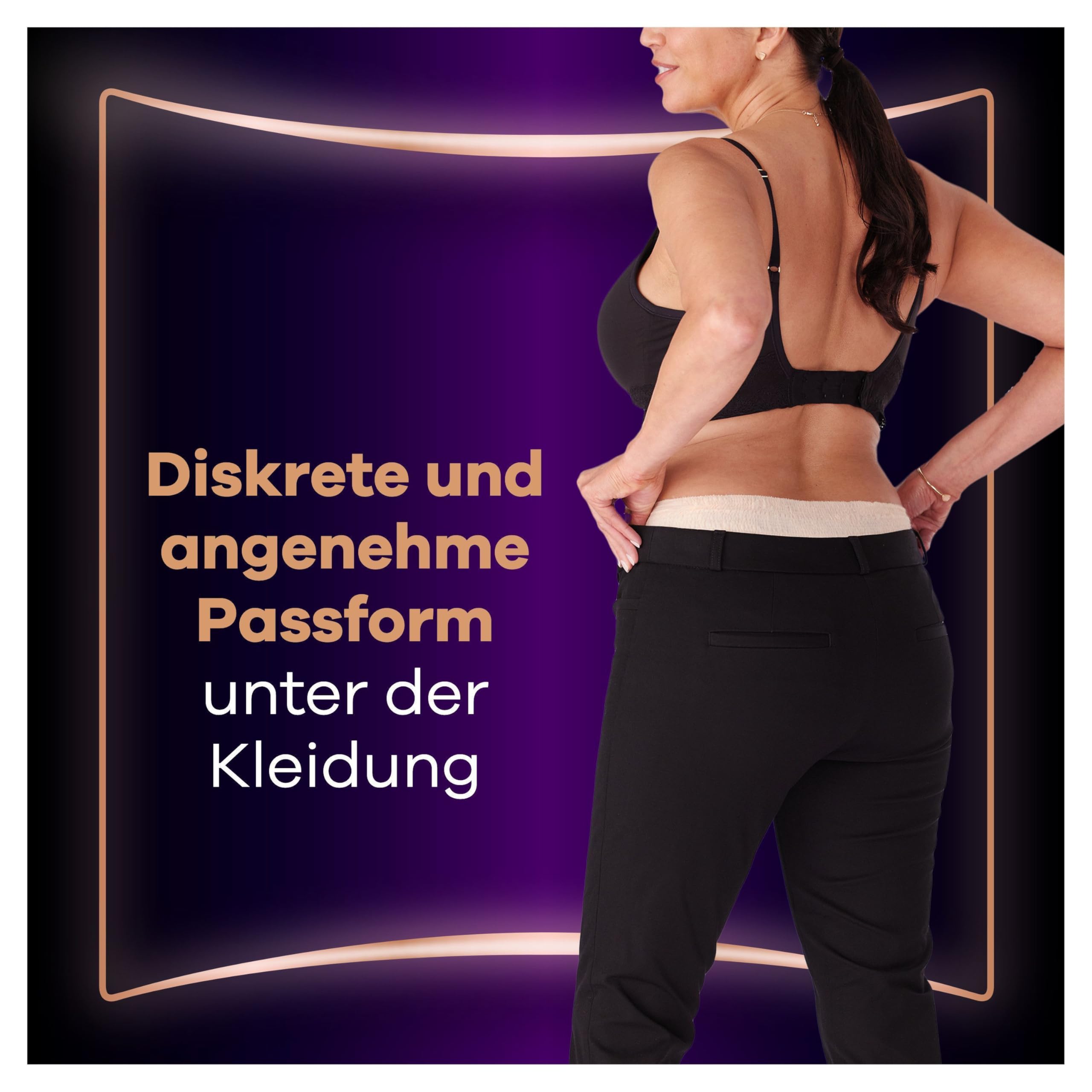 Always Discreet Boutique Bielizna Spodnie na nietrzymanie moczu, L, 8 Bielizna