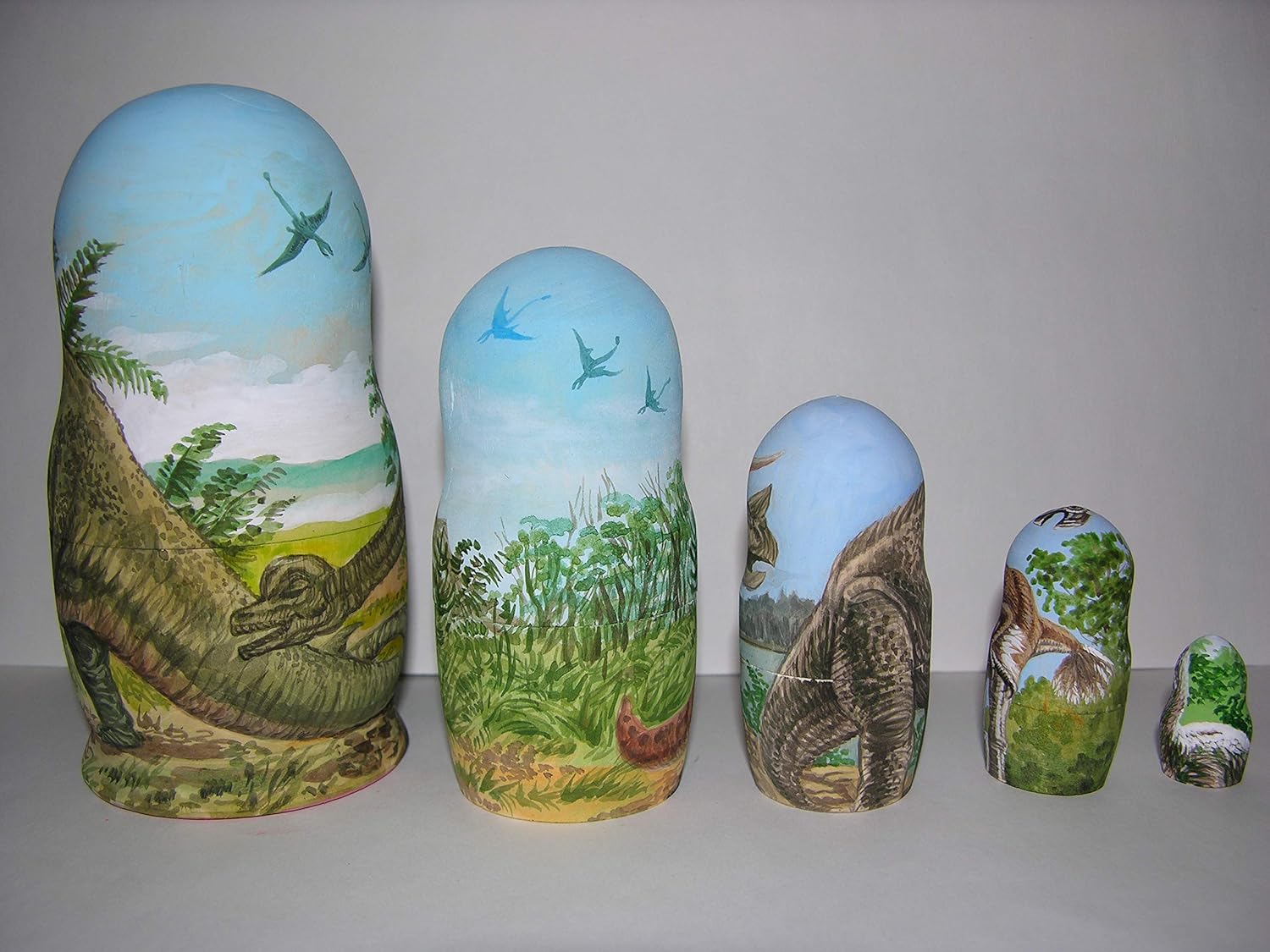 Dinosaurs Nesting Doll