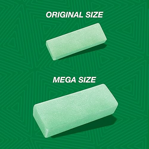 Miniatura 7 de Trident Mega goma de mascar sin azúcar de menta verde 9 paquetes de 10 piezas 90 piezas en total 10 unidades paquete de 9