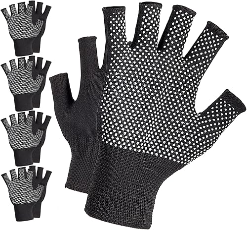Guantes de levantamiento de pesas para mujer, guantes de entrenamiento suaves y transpirables para yoga, remo y ciclismo, etc. 4 pares. disponible en Yaxa Guatemala
