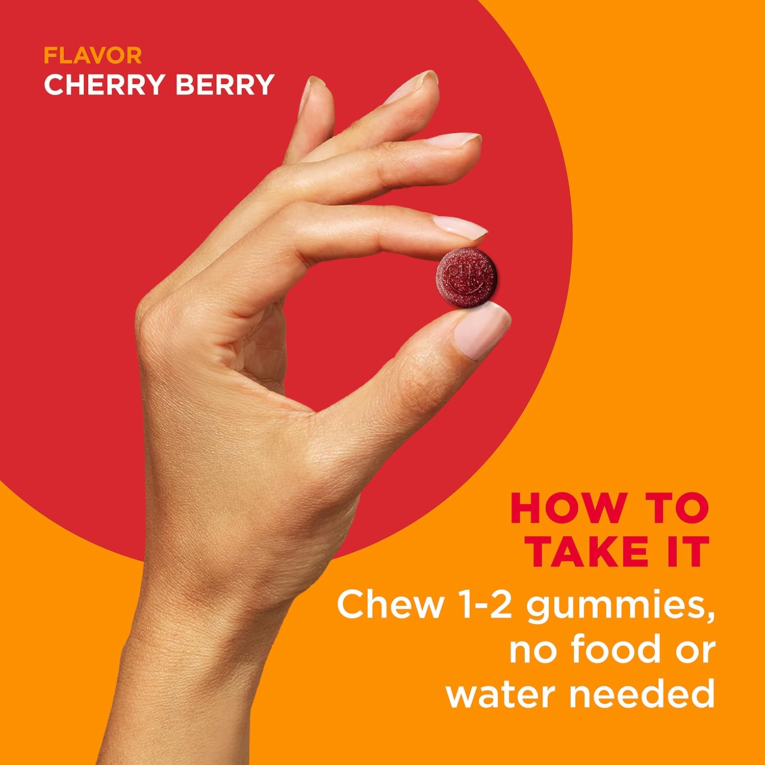 OLLY Kids Immunity Gummy, Immune Support, Wellmune, Elderberry, Vitamin C, Zinc, Chewable Supplement, Cherry - 50 Count