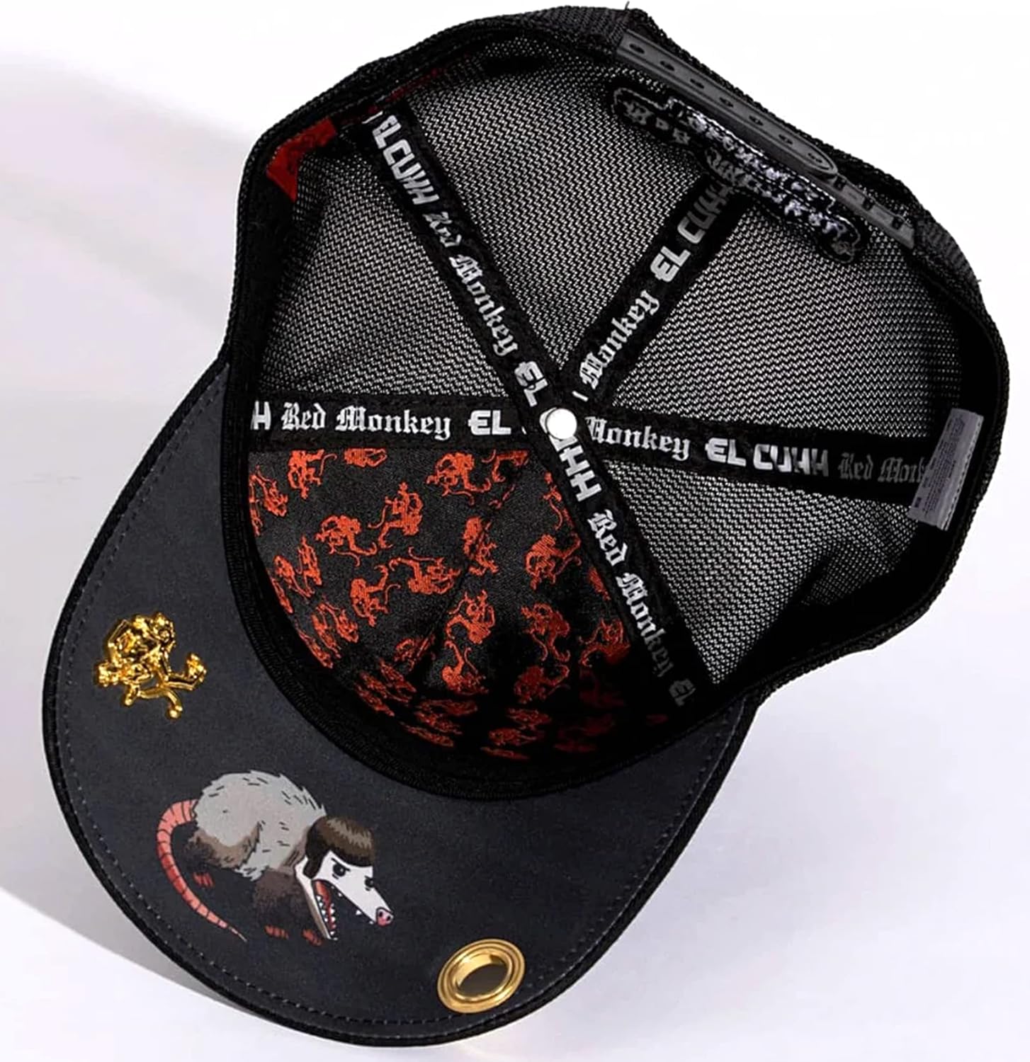 Red Monkey Suelo RM1429 Limited Edition Fashion Unisex Mesh Trucker Snapback Hat Cap | 2 Colors