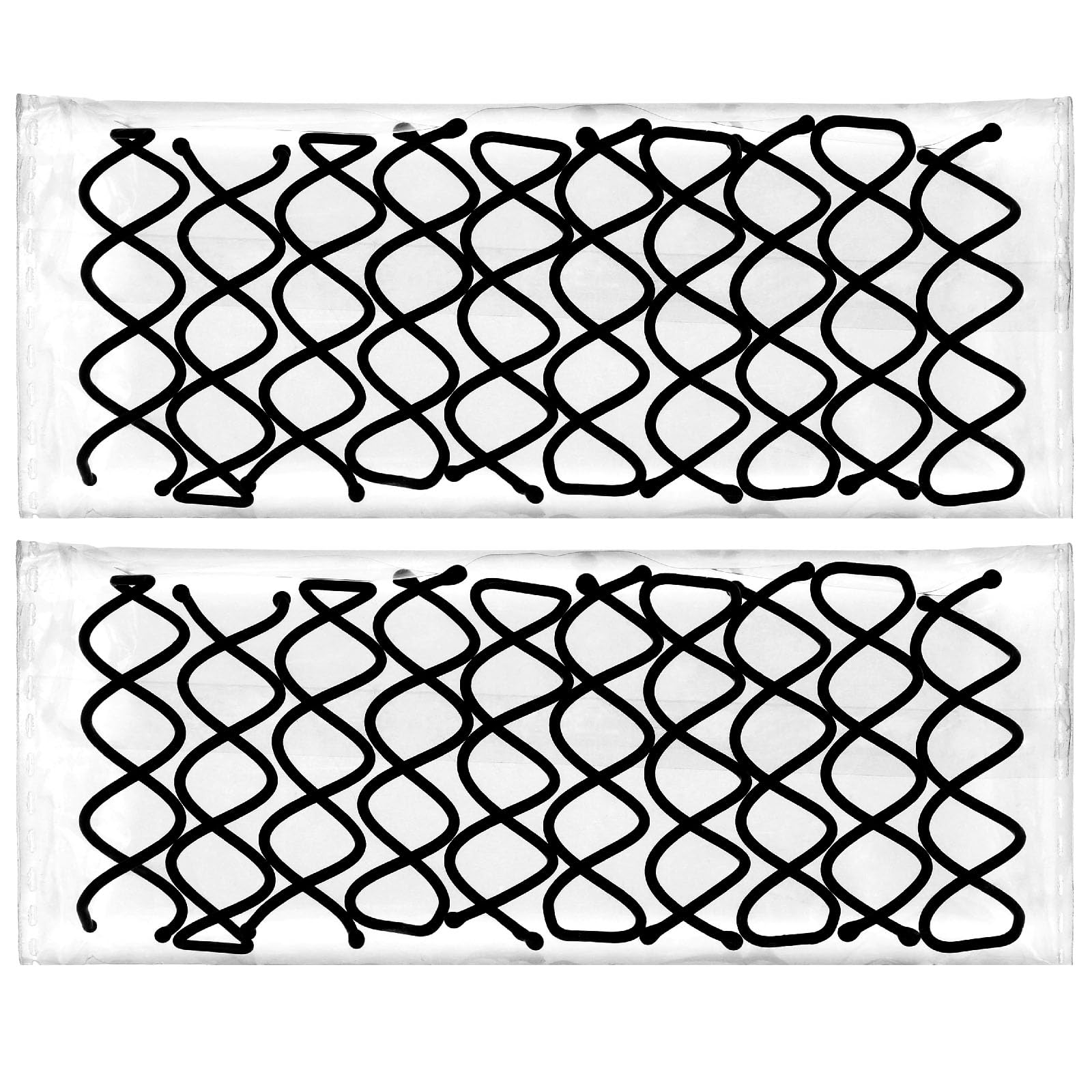 DSLSQD 20 Pcs Spiral Bobby Pins, 2 Inch Spiral Hair Pins for Buns, Non-Scratch Round Tips for Hair Twists, Accessories for Women's Bun Styles DIY (Black)