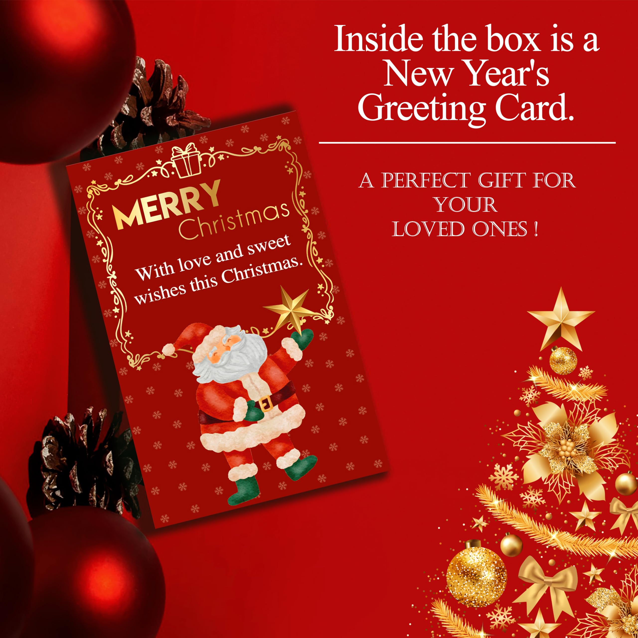 Gulluoglu Christmas Edition – Dubai Chocolate Pistachio Peanut Spread in Festive Holiday Jar | Limited Seasonal Gourmet Halal Dessert –: 2.2 lb / 1000 gr