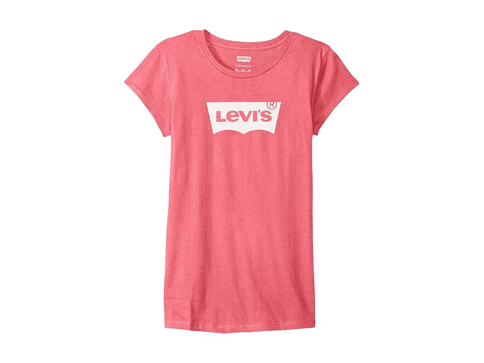 

Levi's(r) Kids Short Sleeve Batwing Tee (Little Kids) (Tea Tree Pink) Girl's T Shirt
