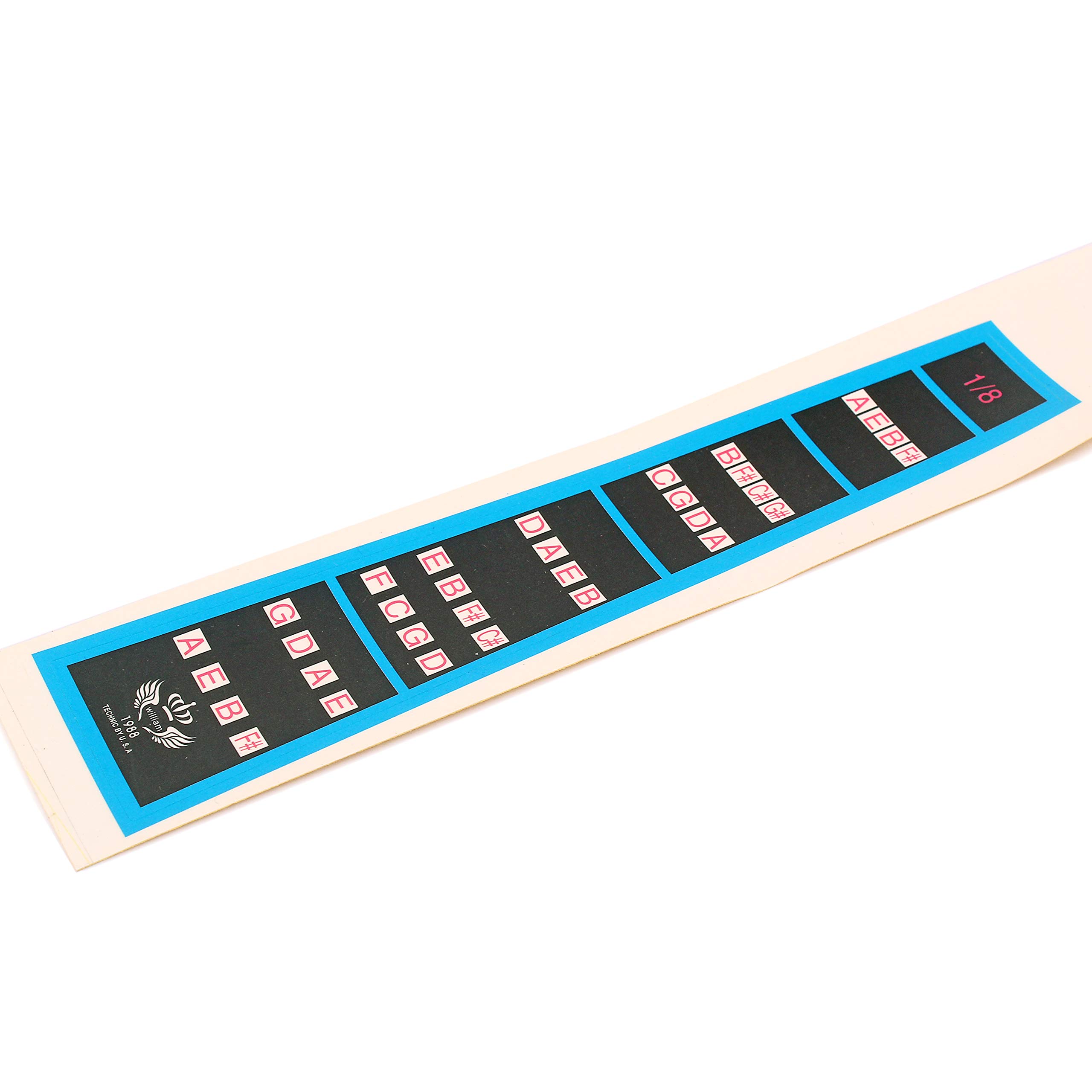 RuiJOTWAT 10Pcs 1/8 Violin Scale Stickers Learn Violin Scales Fretboard Note Stickers Fret Labels Decals For Violin Decals - Image 4