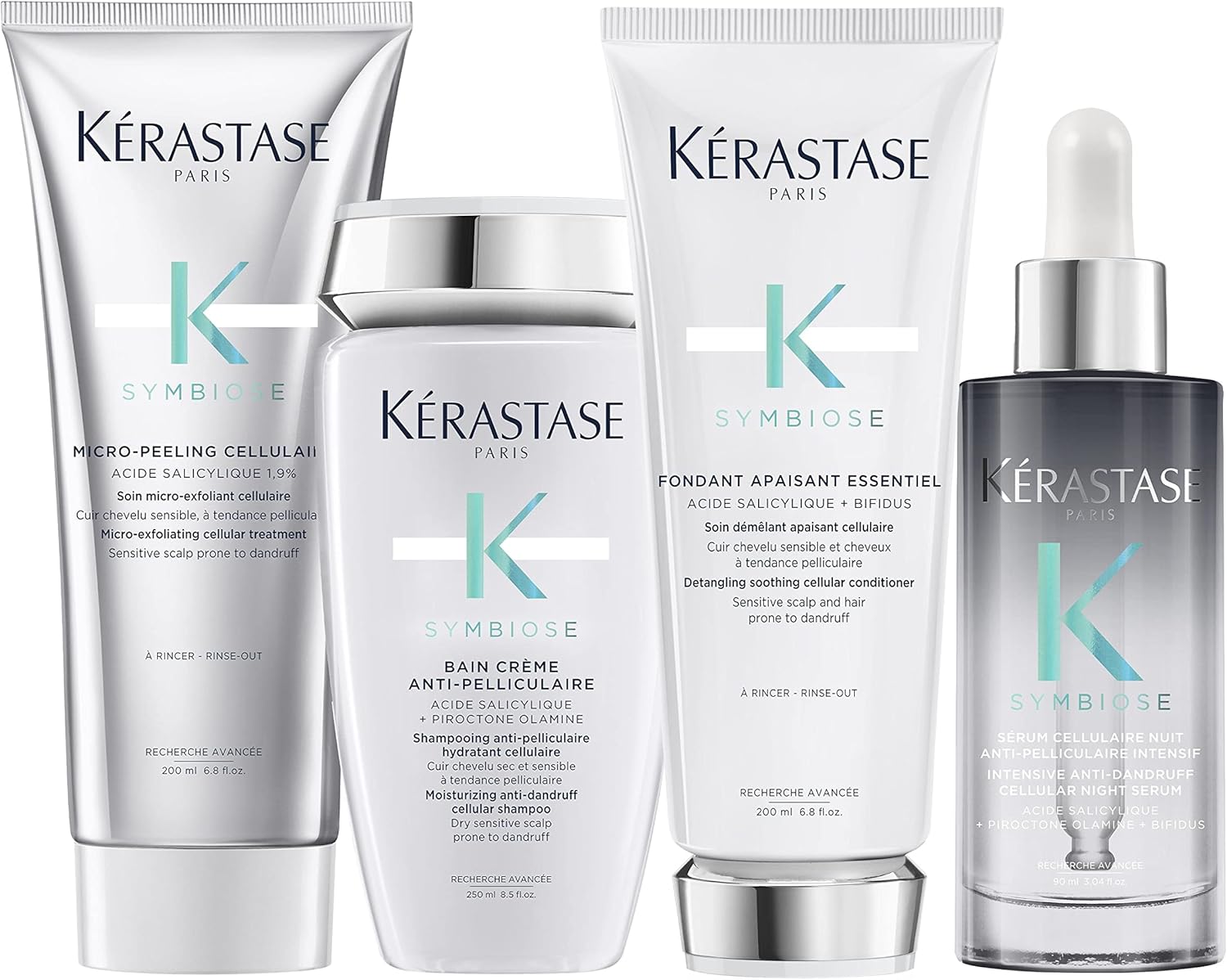 Kérastase Symbiose, AntiDandruff Routine For Dry, Sensitive Scalp