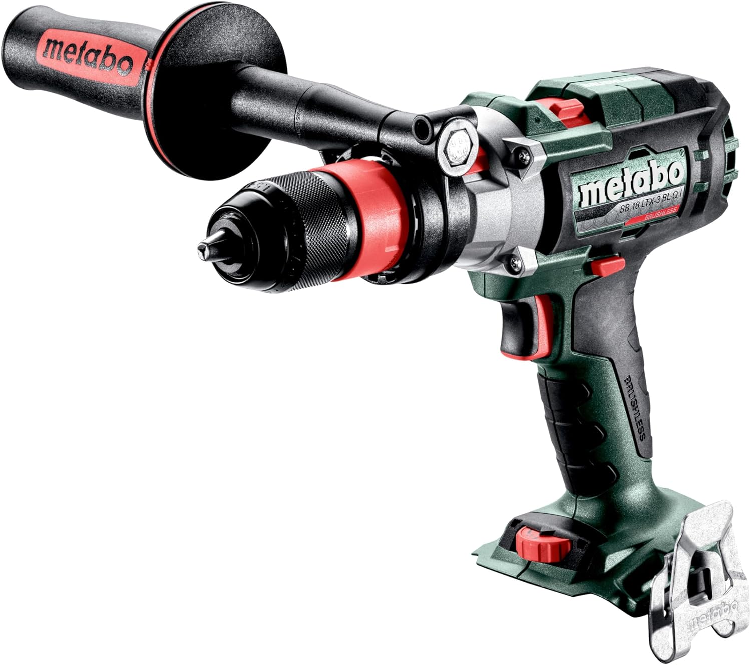 Metabo 18V Cordless Hammer Drill | Tool Only - No Battery | Quick Change Chuck | 12-setting Torque-Selection | Made in Germany SB 18 LTX-3 BL Q I Bare