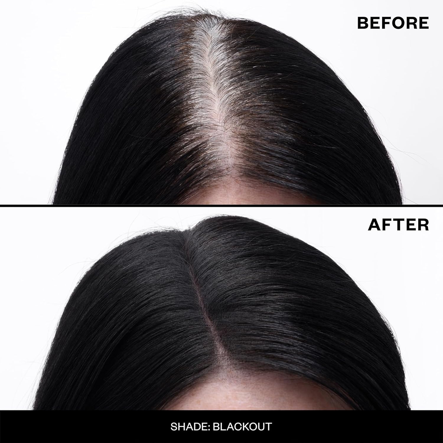 IGK Never Miss Root and Scalp Touch-Up Spray for Gray Coverage – Black Hair Color, Sweat-Resistant, Waterproof, Natural-Looking Root Concealer, 2.0 oz