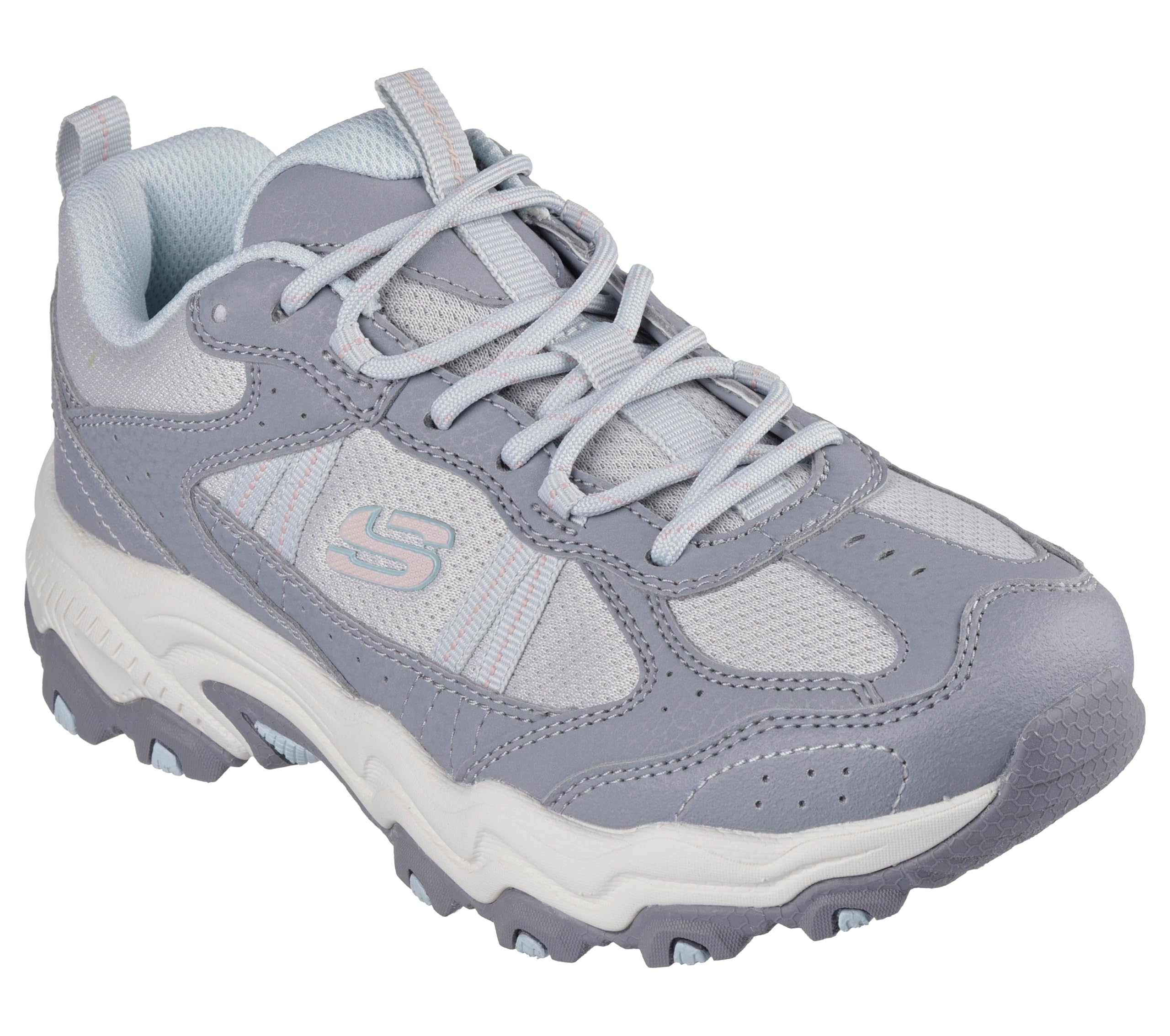Skechers Women's Stamina at Sneaker, Gray, 4.5 UK